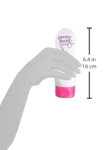 Pretty Feet & Hands Exfoliant pack info highlights a five-bottle pack for home use