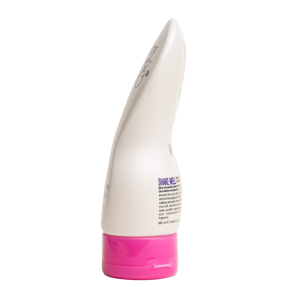 Pretty Feet & Hands Exfoliant texture close-up reveals scrub particles for rough skin refresh