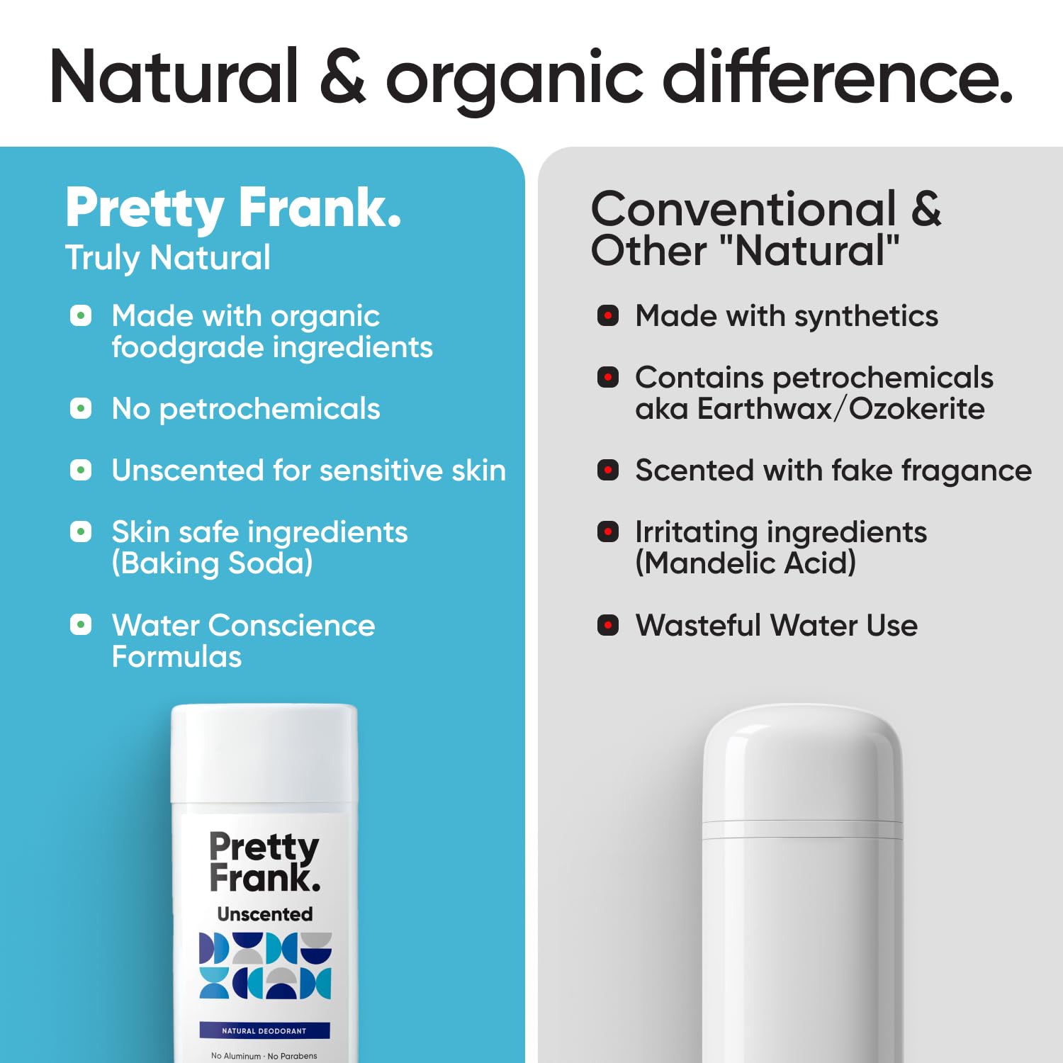 Pretty Frank application swipe demonstrates easy 1-2 swipe usage for quick refresh.