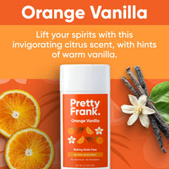 Pretty Frank arrowroot moisture absorption formula for a dry feel