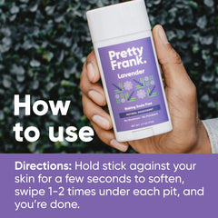 Pretty Frank eco-friendly packaging supports sustainable routines and waste reduction.