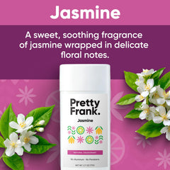 Pretty Frank organic coconut oil base highlighting skin-friendly formula