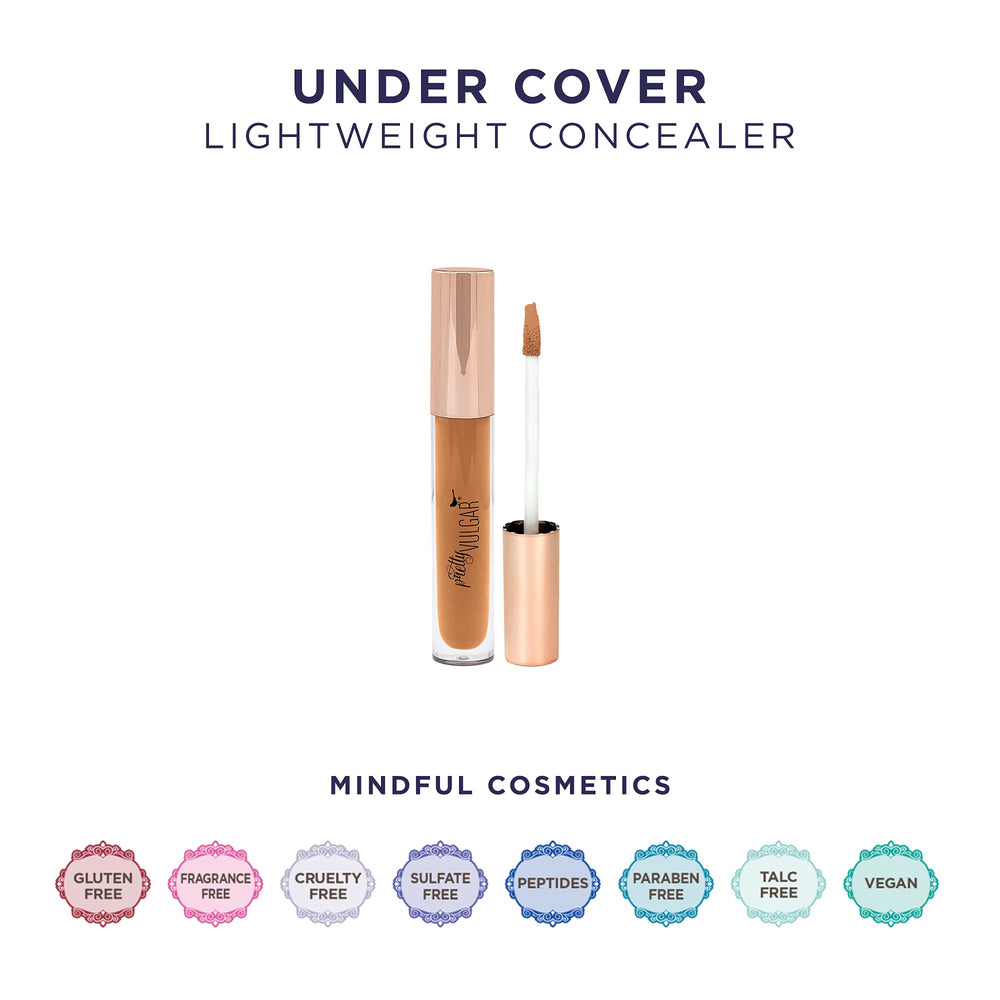 Pretty Vulgar Under Cover Concealer targets dark circles with brightening payoff.