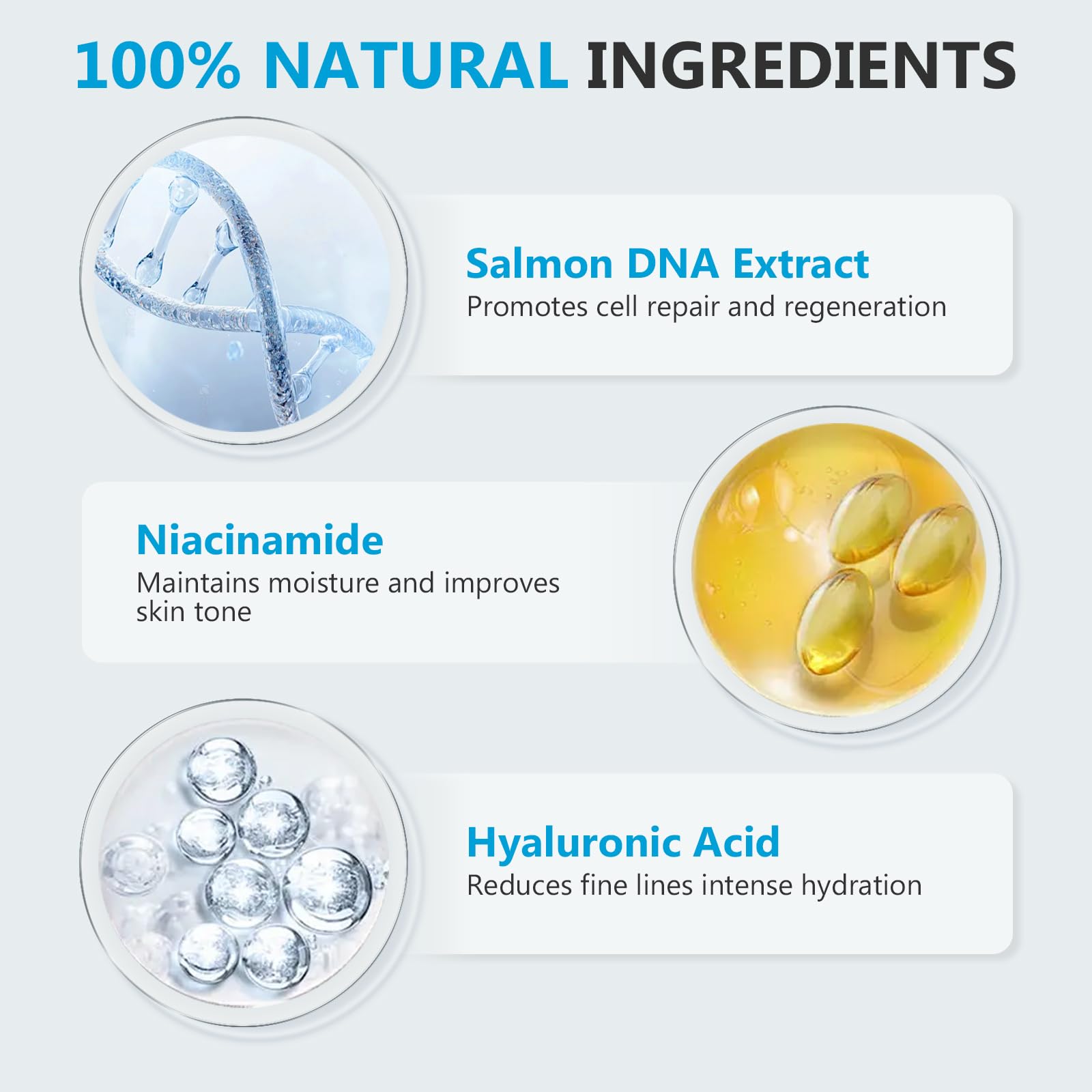 Hyaluronic acid emphasis in Prettypum ampoule hints at deep hydration