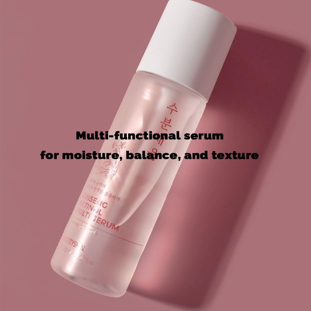PRETTYSKIN daily-skincare-routine-steps illustrates multi-step care in one bottle.