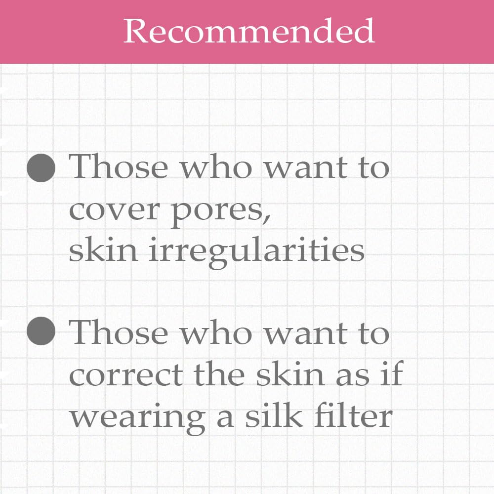Packaging of PRETTYSKIN Pore Silk Primer suggests a premium, skincare-inspired formula