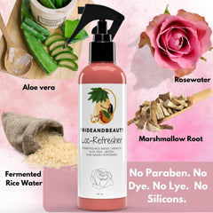 Pride and Beauty Aloe Vera gel texture demo for soothing scalp comfort.