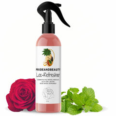 Pride and Beauty Rose Water Loc Spray bottle delivering hydration for healthy dreadlocks