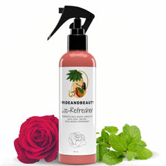 Pride and Beauty Rose Water Locs Spray bottle for easy daily hydration.