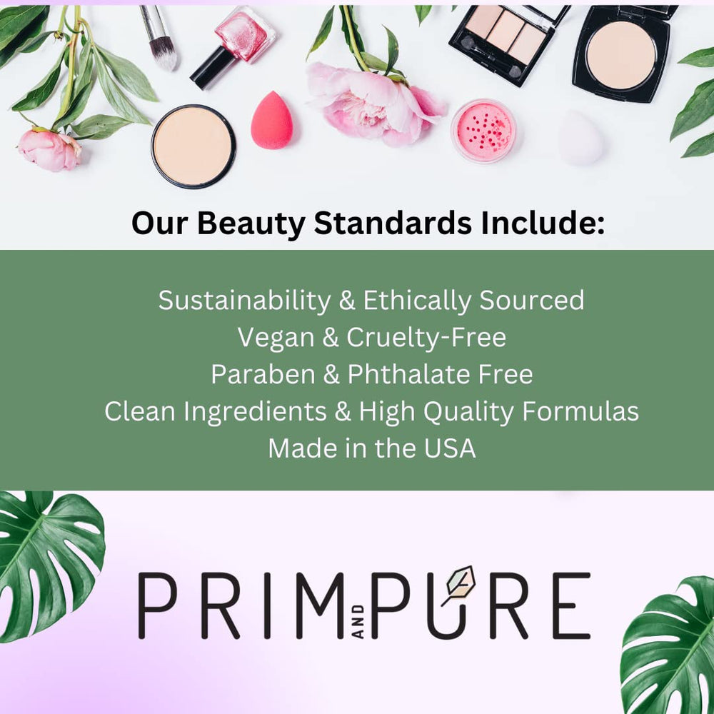 Prim and Pure makeup brush and mirror set for pretend play