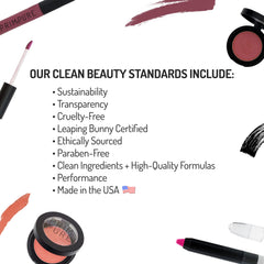 Prim and Pure Simply Pink on lips shows comfortable, hydrating color.