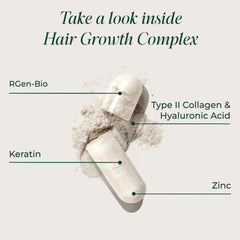 Primal Harvest Type II collagen ingredient supports hair structure.