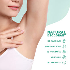 Primal Life Organics Stick Up deodorant Bentonite clay powder texture for gentle deodorizing.