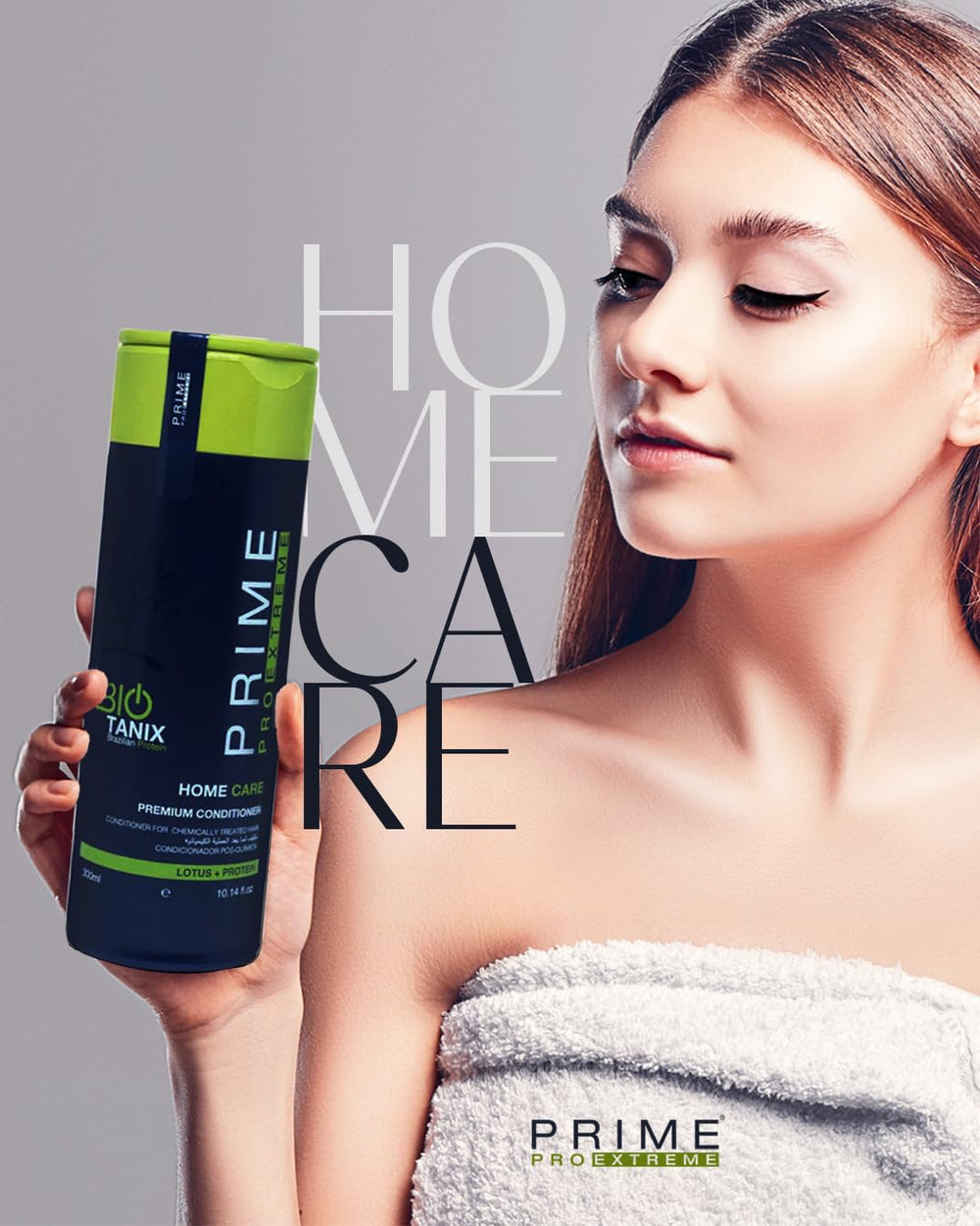 Prime Pro Extreme Bio Tanix Shampoo demonstrating color protection during wash.