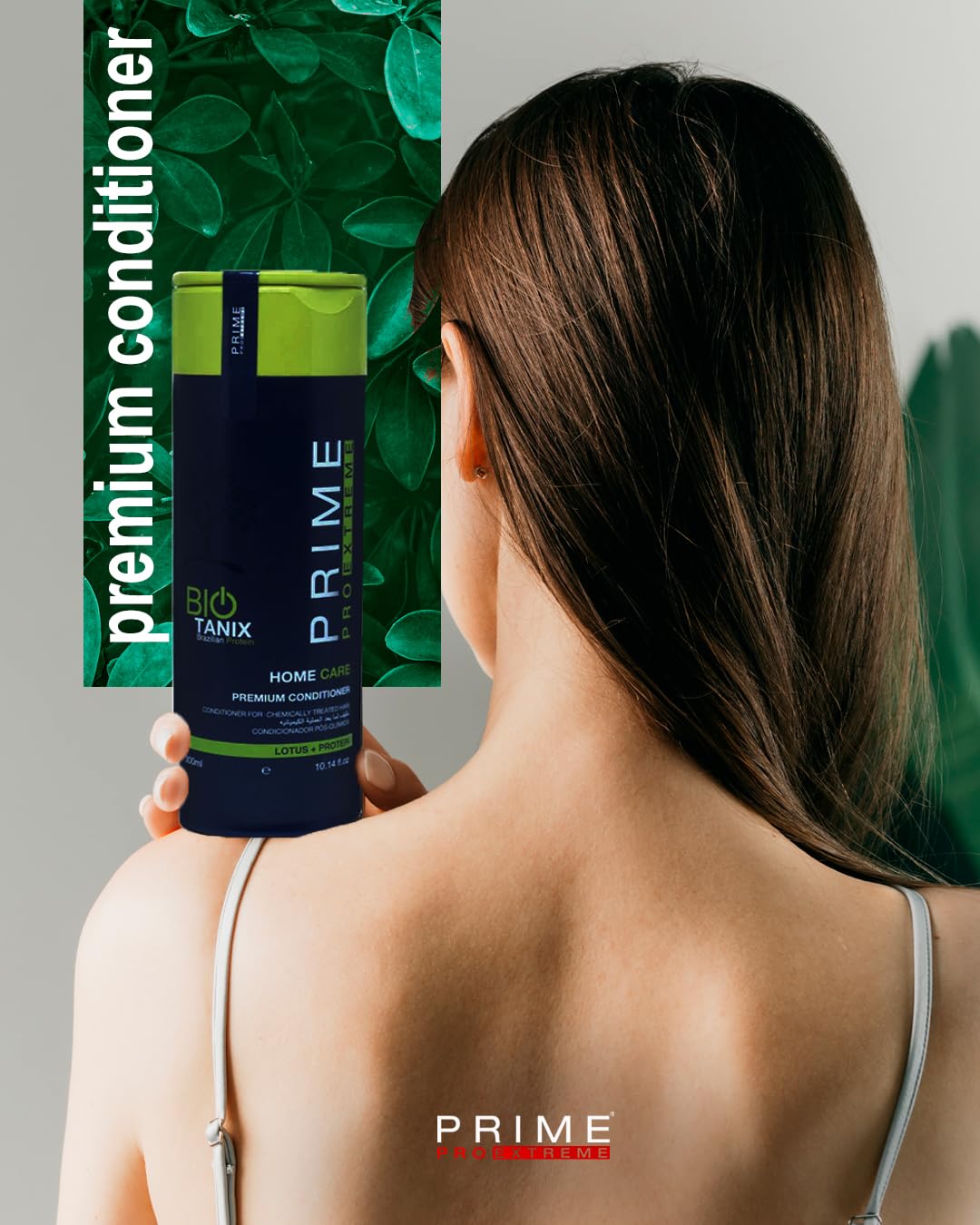 Prime Pro Extreme Bio Tanix Shampoo performing deep cleansing to remove buildup.