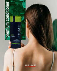 Prime Pro Extreme Bio Tanix Shampoo performing deep cleansing to remove buildup.