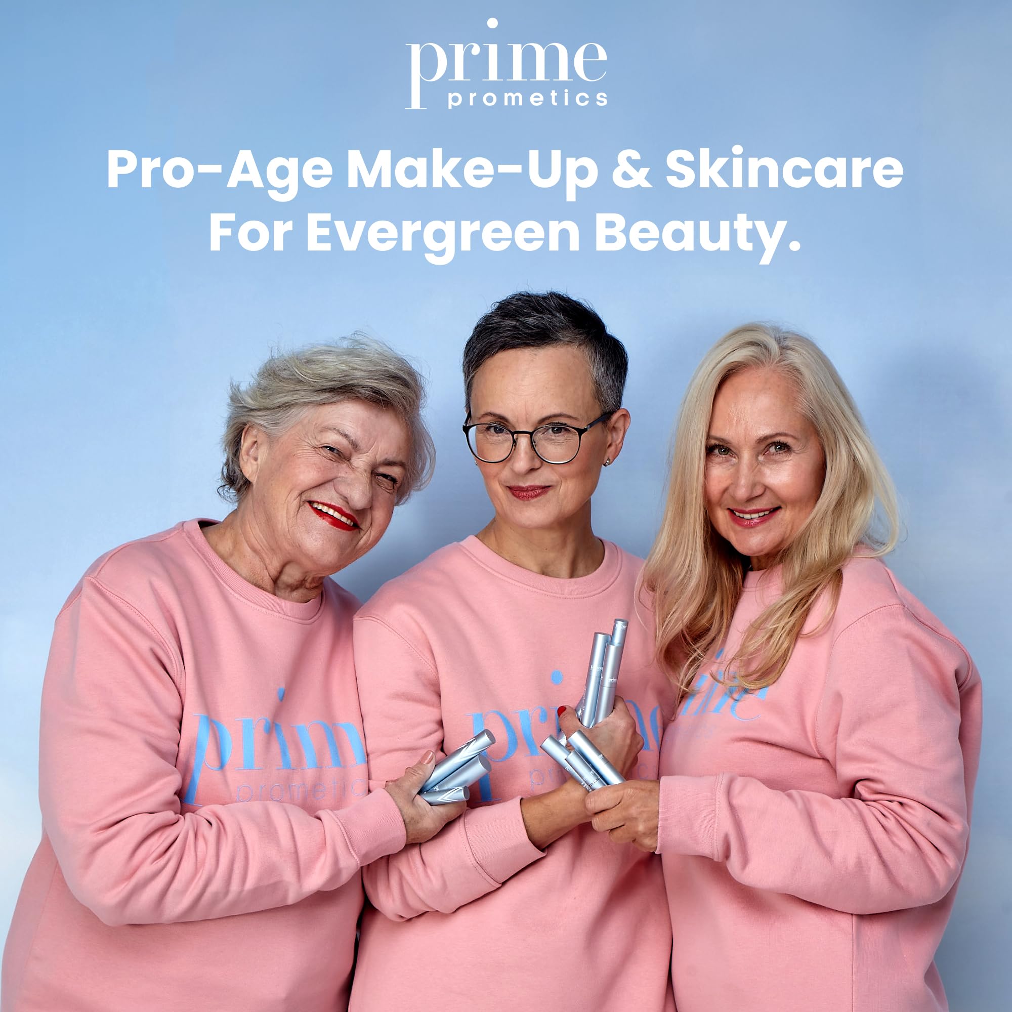 Prime Prometics PrimeLash Mascara over-50 friendly enhancement for mature lashes.