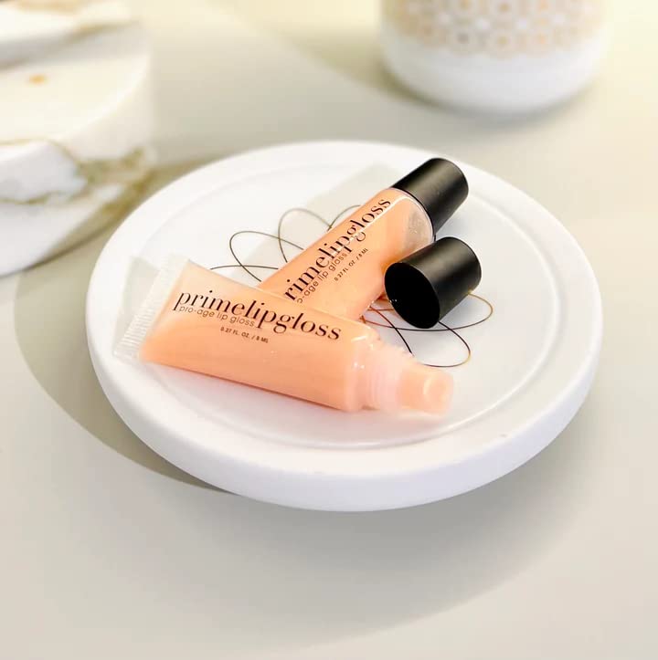 Prime Prometics PrimeLip Gloss hydrates lips with a nourishing, conditioning blend.