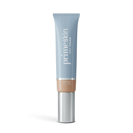 Prime Prometics PrimeSkin CC+ Cream bottle with pump for easy application.