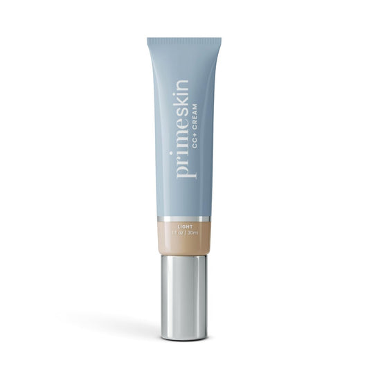 PrimePrometics PrimeSkin CC+ Cream bottle with pump for easy application and fast blending