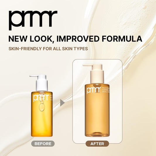 Primera PRMR oil-to-foam cleanser pours and begins to foam