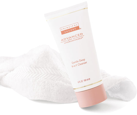 Principal Secret Advanced Gentle Deep 4-in-1 Cleanser face makeup removal, gentle cleansing for daily use.