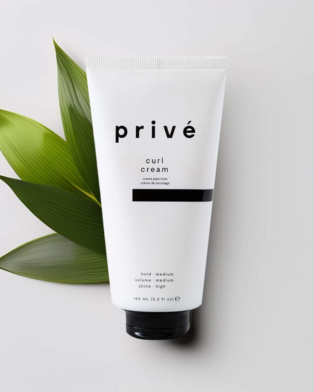 Close-up of Prive curl cream texture and swatch
