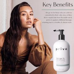 Prive Damage Fix packaging shown in soft lighting