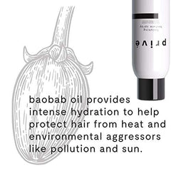 Prive matte finish texture spray preview showing natural, lightweight finish.