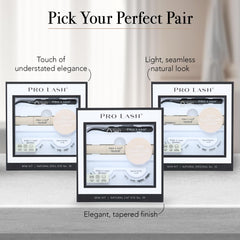 Pro Lash SoftWear complete kit with adhesive, tweezers, and lashes.