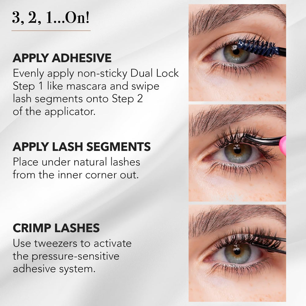 Pro Lash SoftWear close-up shows secure base for placement.