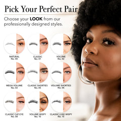 Pro Lash SoftWear cluster portrait emphasizes seamless edges for day-long wear