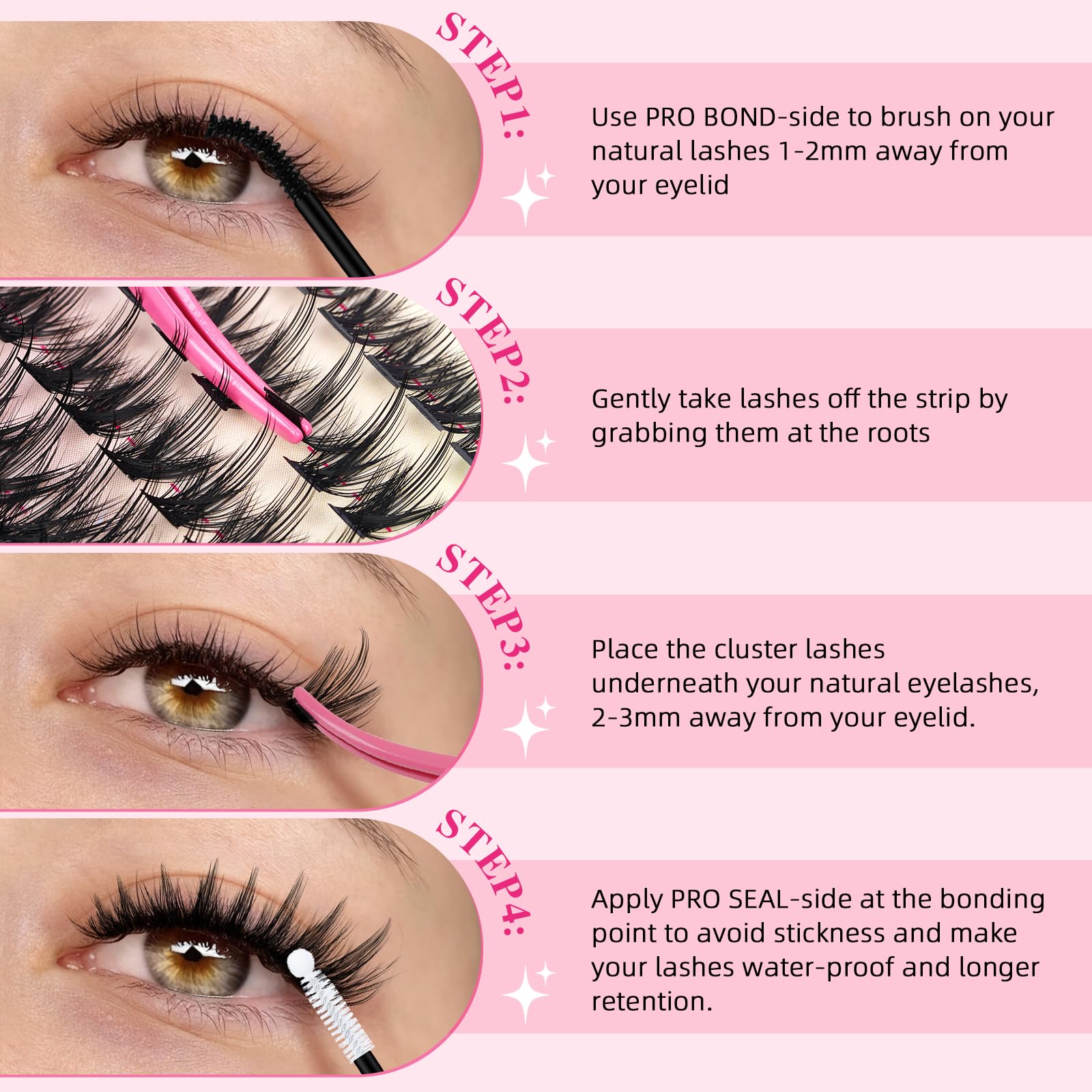PRO LASHBEAUTY at-home lash application kit for DIY styling
