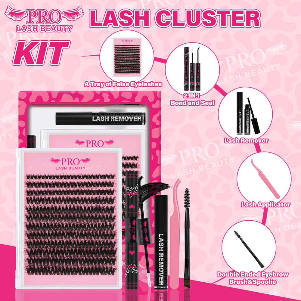 PRO LASHBEAUTY Bond and Seal bottle for gentle hold with skin-friendly formula