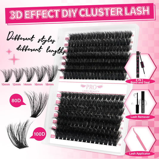 PRO LASHBEAUTY bond and seal bottle secured lash set hold.