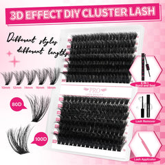 PRO LASHBEAUTY bond and seal bottle secured lash set hold.