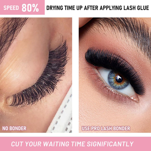PRO LASHBEAUTY bonder dropper shows precise dose control.