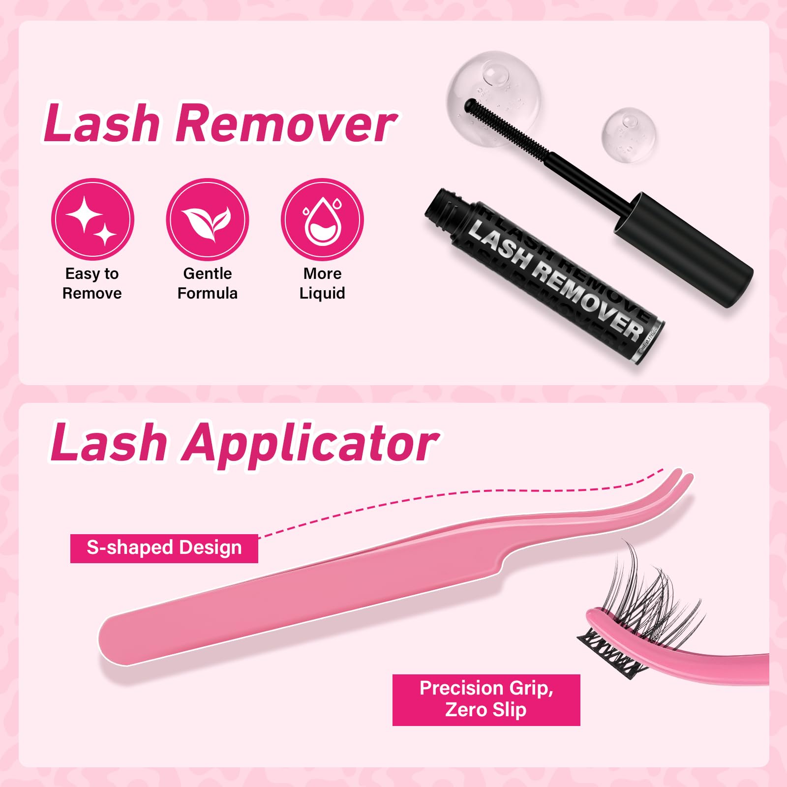 PRO LASHBEAUTY Ultra-thin cluster lash bands close-up for comfortable wear