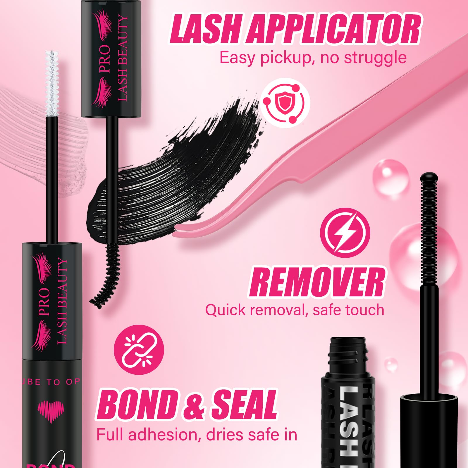 PRO LASHBEAUTY DIY lash assembly for daily to party looks.