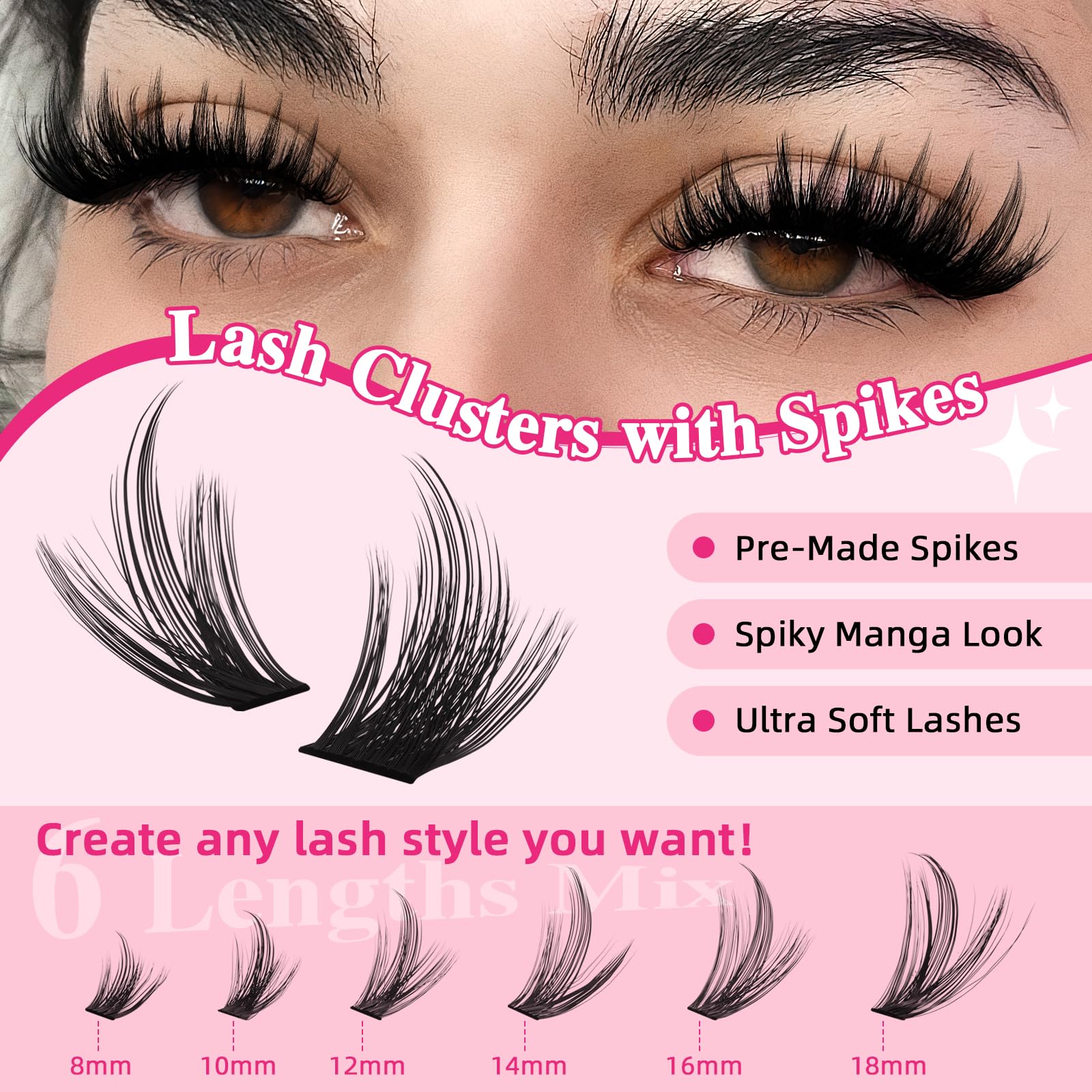 PRO LASHBEAUTY DIY lash extension kit with all-in-one tools