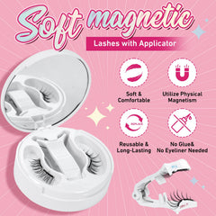 PRO LASHBEAUTY Frisky applicator included for glue-free lash placement