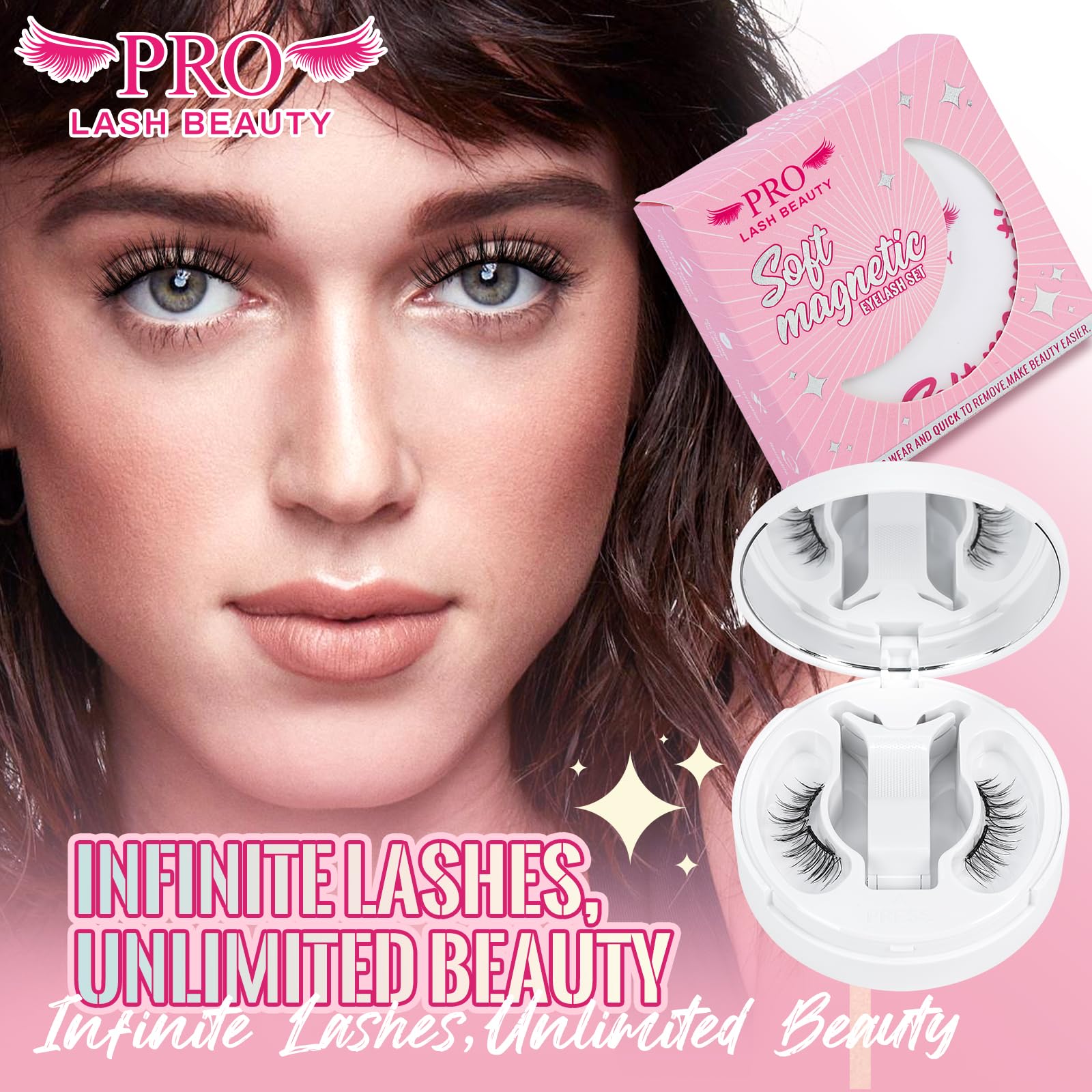 PRO LASHBEAUTY Frisky waterproof and cruelty-free lashes for all-day confidence