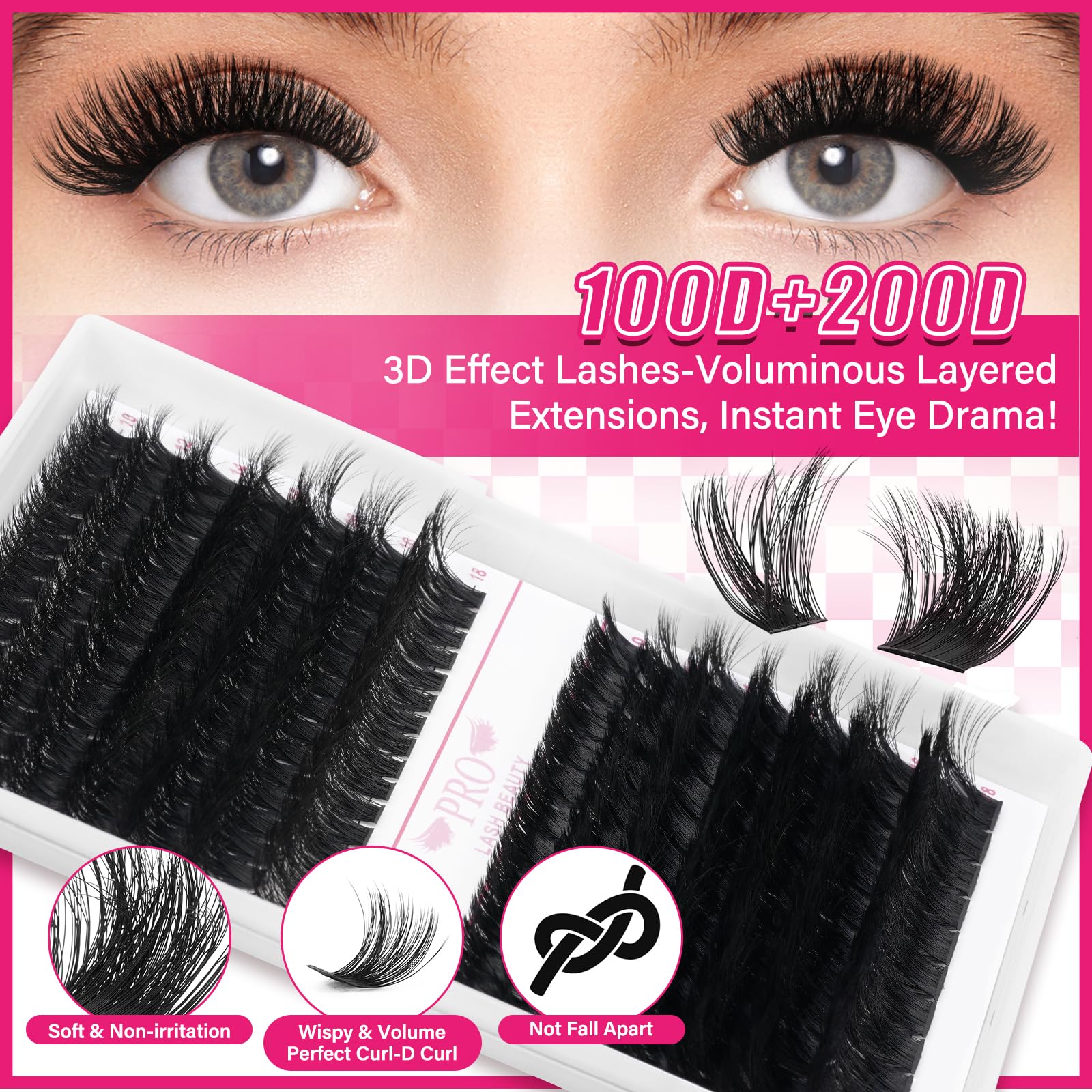 PRO LASHBEAUTY Lash Remover promotes gentle removal and clean lines.