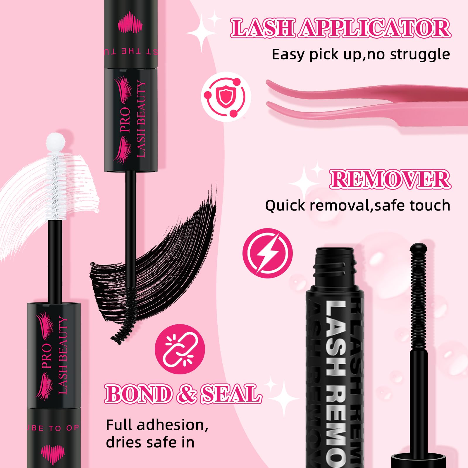 PRO LASHBEAUTY lash remover for gentle cleanup