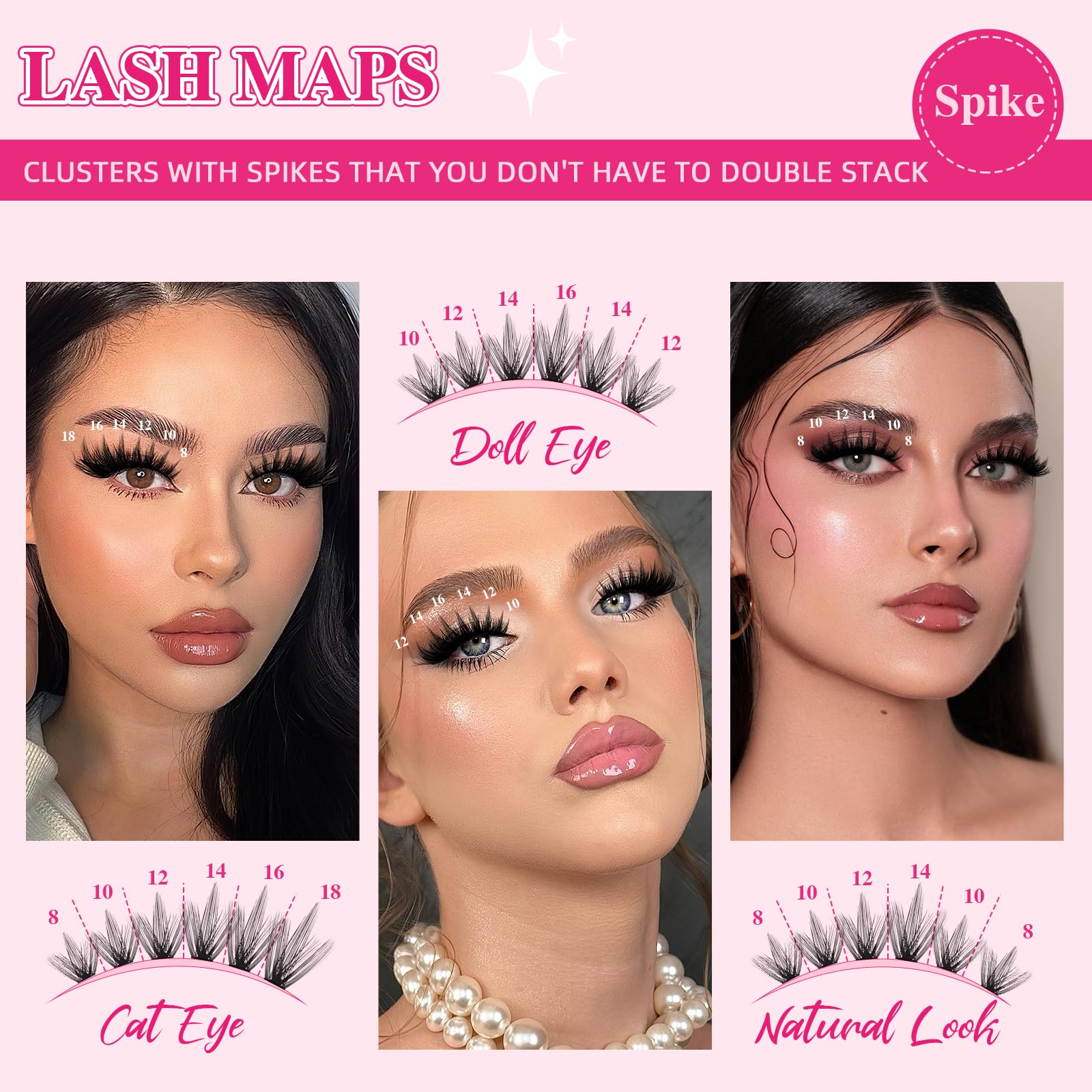 PRO LASHBEAUTY lash tweezers for precise placement