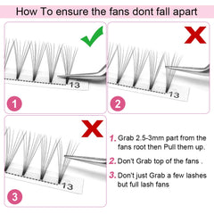 Double-heated bonding helps keep fans intact after removal.