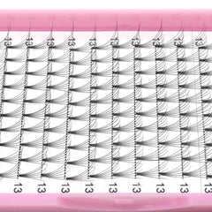 PRO LASHBEAUTY Premade Fans Mixed lengths 9-20mm for customizable looks