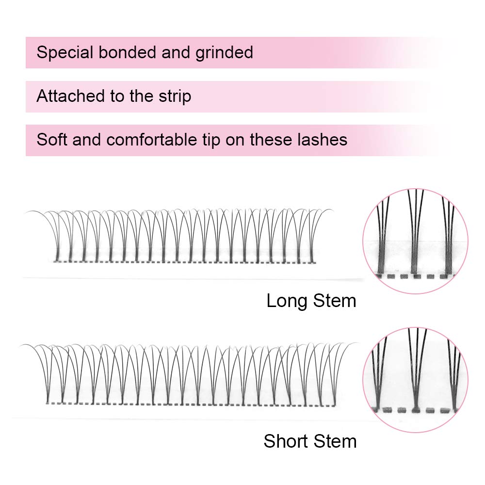 Root bonding technique keeps fans secure for cleaner removal.