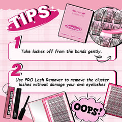 PRO LASHBEAUTY Soft band provides comfortable, lightweight wear