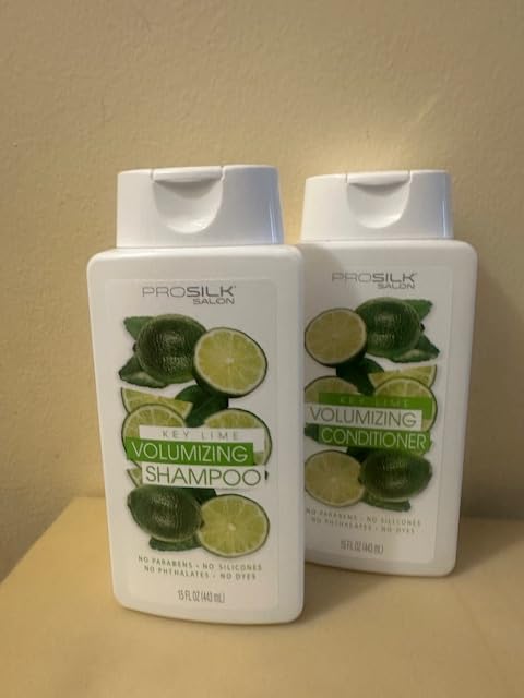 Two-pack packaging of Pro Silk Key Lime duo signals salon-quality care